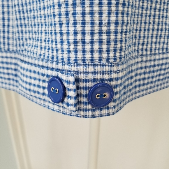 Checked 2 PC Jacket & Tank Set - Picture 7 of 11